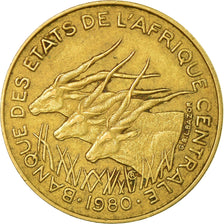 Coin, Central African States, 10 Francs, 1980, Paris, EF(40-45)