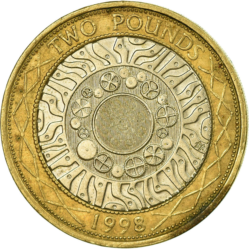 Coin, Great Britain, Elizabeth II, 2 Pounds, 1998, EF(40-45), Bi-Metallic
