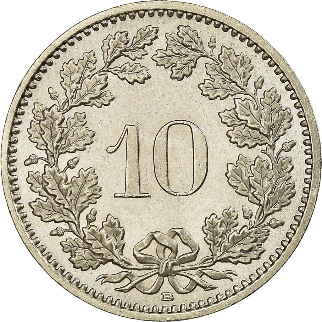 Monnaie, Suisse, 10 Rappen, 2007, Bern, Proof, SUP, Copper-nickel, KM:27