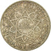 Coin, Morocco, Mohammed V, 10 Francs, 1933, Paris, EF(40-45), Silver, KM:38