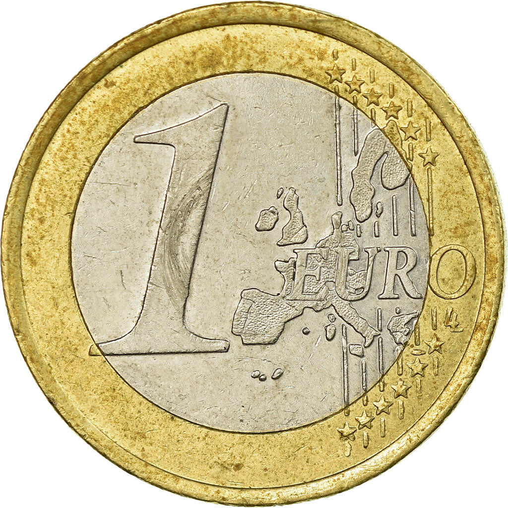 Monaco, Euro, 2001, EF(40-45), Bi-Metallic, KM:173