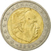 Monaco, 2 Euro, 2001, BB, Bi-metallico, KM:174
