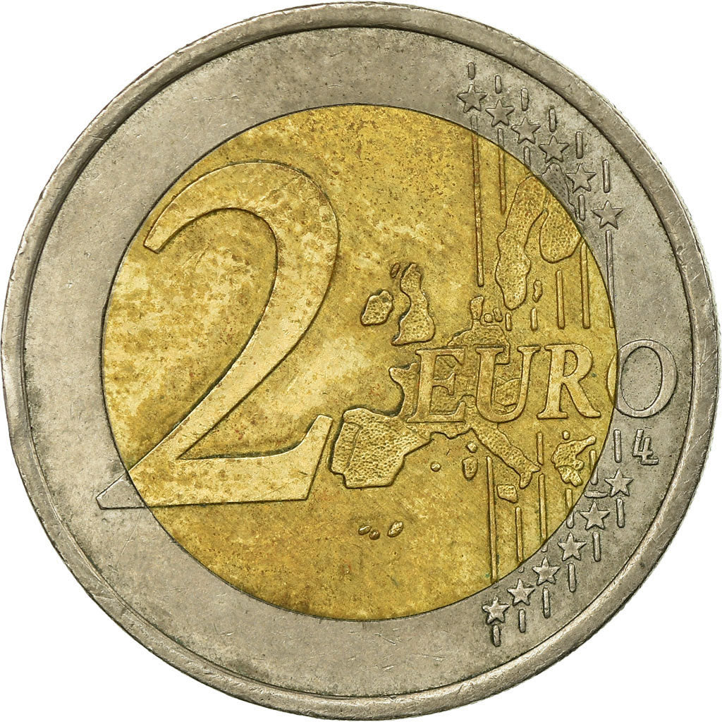 Monaco, 2 Euro, 2001, BB, Bi-metallico, KM:174