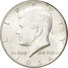 UNITED STATES, Kennedy Half Dollar, Half Dollar, 1964, U.S. Mint, KM #202,...