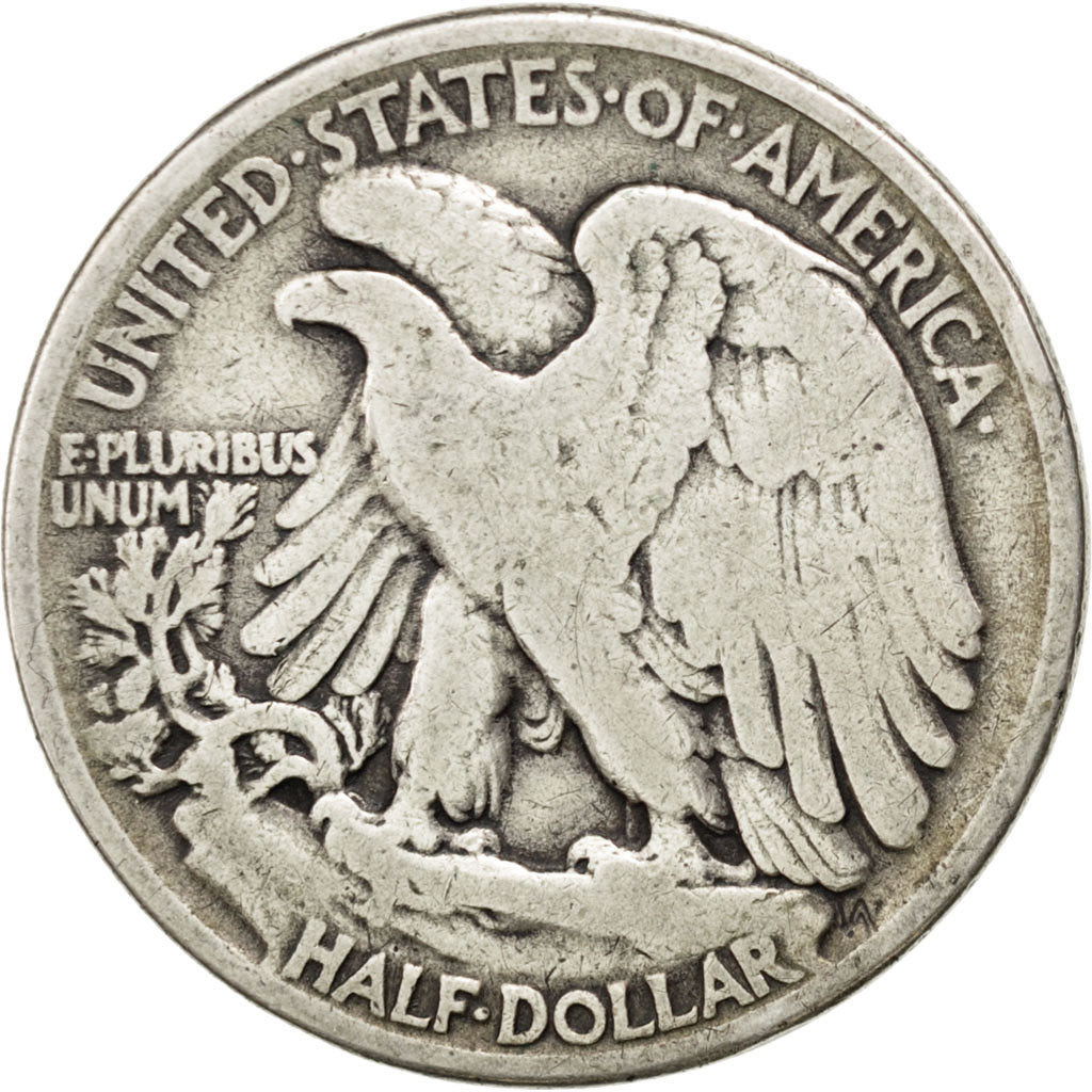 UNITED STATES, Walking Liberty Half Dollar, Half Dollar, 1944, U.S. Mint, KM...