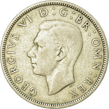 Coin, Great Britain, George VI, 1/2 Crown, 1939, EF(40-45), Silver, KM:856