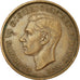 Coin, Great Britain, George VI, Penny, 1946, VF(30-35), Bronze, KM:845