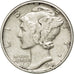 UNITED STATES, Mercury Dime, Dime, 1944, U.S. Mint, KM #140, EF(40-45), Silver,.