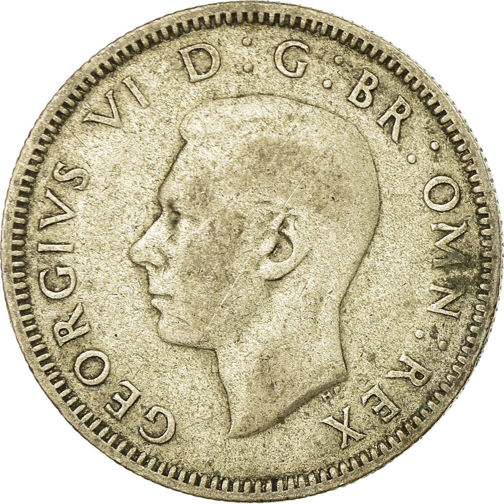 Coin, Great Britain, George VI, Shilling, 1939, VF(30-35), Silver, KM:853