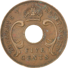 EAST AFRICA, 5 Cents, 1928, KM #18, EF(40-45), Bronze, 25.3, 6.50