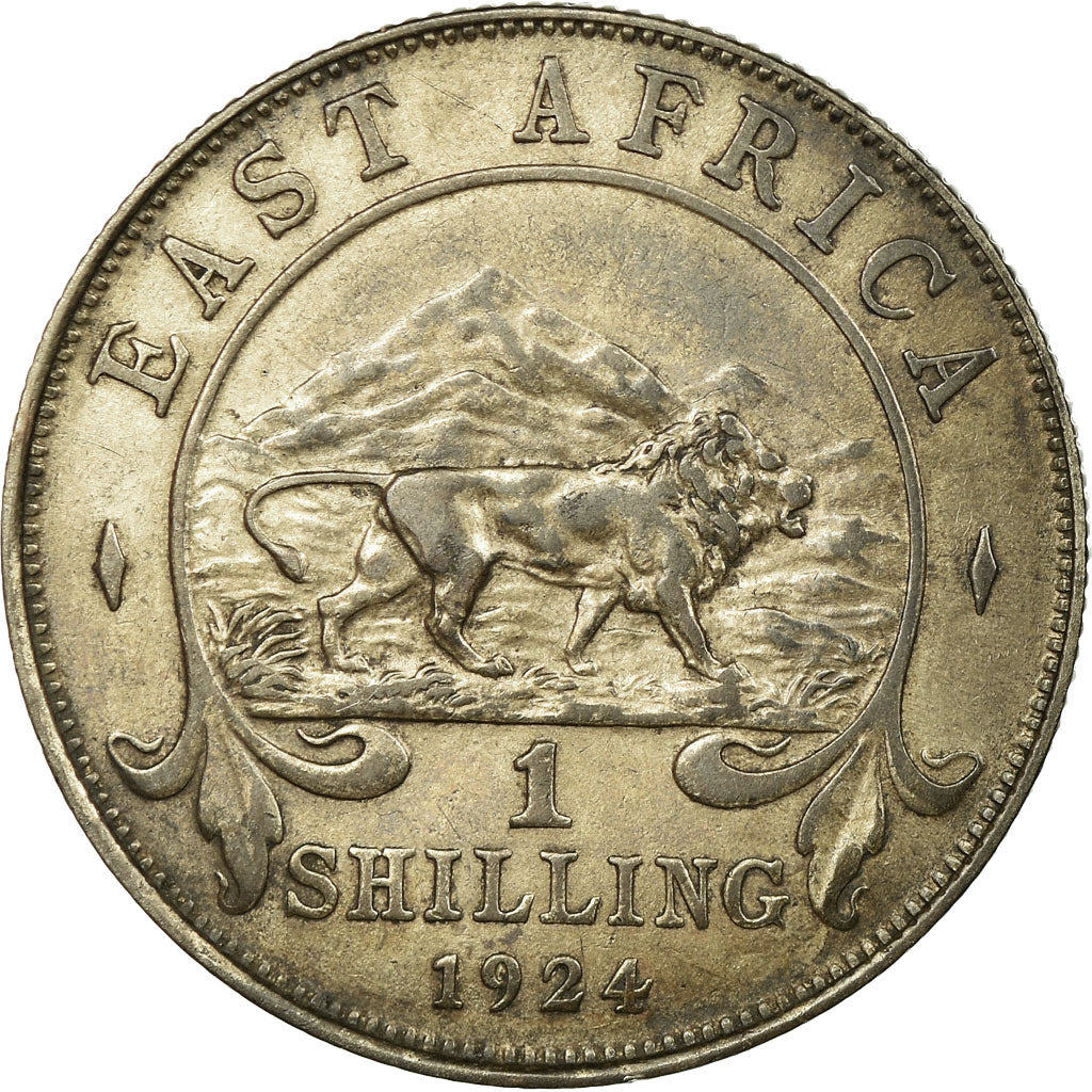 Coin, EAST AFRICA, George V, Shilling, 1926, VF(30-35), Silver, KM:21