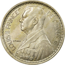 Coin, Monaco, Louis II, 20 Francs, Vingt, 1947, EF(40-45), Copper-nickel