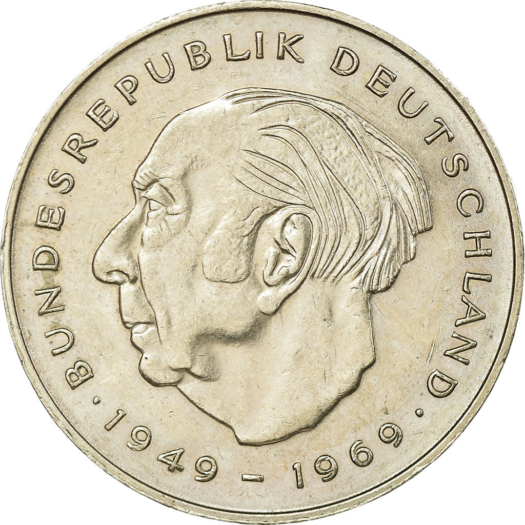Coin, GERMANY - FEDERAL REPUBLIC, 2 Mark, 1981, Stuttgart, EF(40-45)