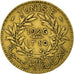 Coin, Tunisia, Anonymous, Franc, 1926, Paris, EF(40-45), Aluminum-Bronze, KM:247