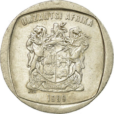 Monnaie, Afrique du Sud, 2 Rand, 1999, TTB, Nickel Plated Copper, KM:165