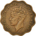 Coin, Cyprus, Piastre, 1943, EF(40-45), Bronze, KM:23a