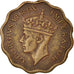 Coin, Cyprus, 1/2 Piastre, 1944, EF(40-45), Bronze, KM:22a
