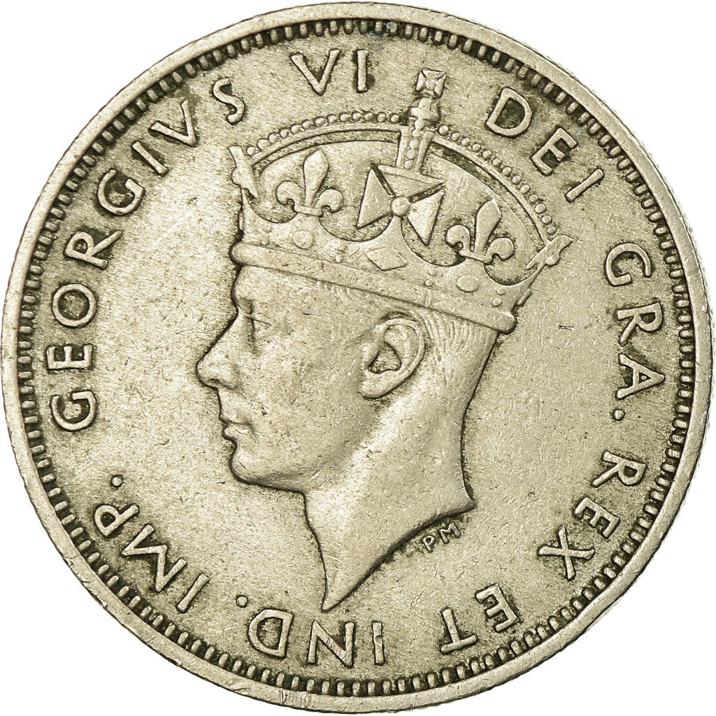 Coin, Cyprus, Shilling, 1947, EF(40-45), Copper-nickel, KM:27
