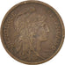 FRANCE, Dupuis, 2 Centimes, 1902, Paris, KM #841, VF(30-35), Bronze, 20.2,...