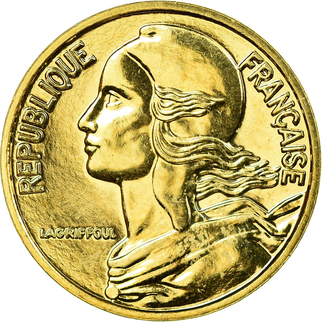 Coin, France, Marianne, 5 Centimes, 2000, Paris, MS(65-70), Aluminum-Bronze