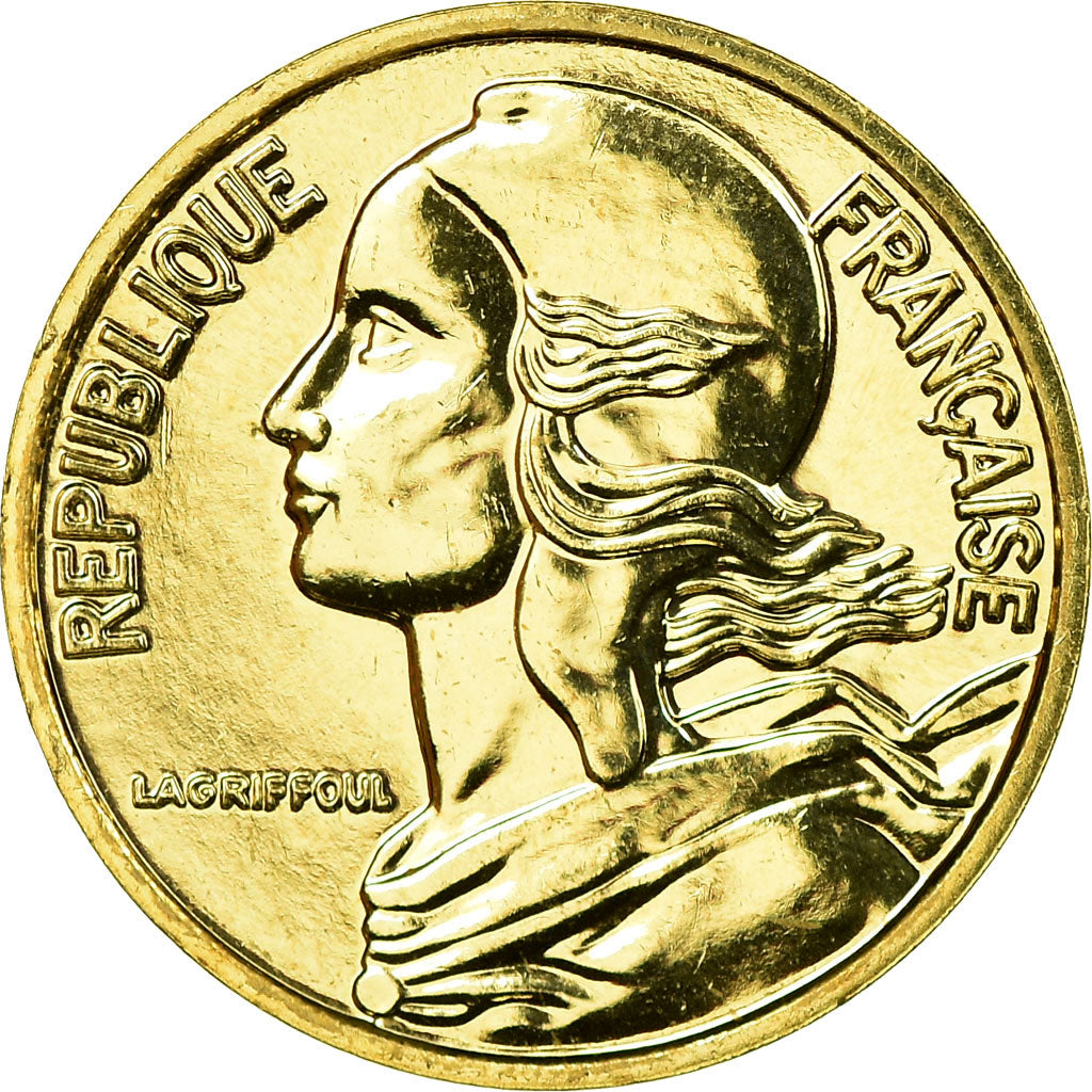 Coin, France, Marianne, 5 Centimes, 2001, Paris, MS(65-70), Aluminum-Bronze