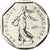 Coin, France, Semeuse, 2 Francs, 1999, Paris, MS(65-70), Nickel, KM:942.1