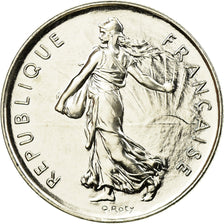 Coin, France, Semeuse, 5 Francs, 2000, Paris, MS(65-70), Nickel Clad