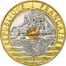 Monnaie, France, Mont Saint Michel, 20 Francs, 2000, Paris, FDC, Tri-Metallic