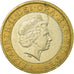 Moeda, Grã-Bretanha, Elizabeth II, 2 Pounds, 1998, EF(40-45), Bimetálico