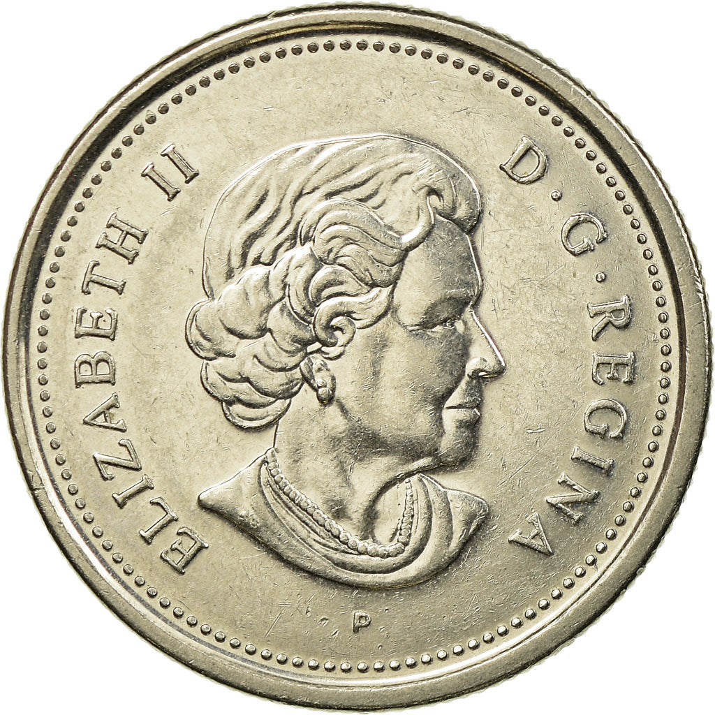 Coin, Canada, Elizabeth II, 25 Cents, 2004, Royal Canadian Mint, EF(40-45)