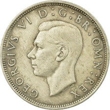 Coin, Great Britain, George VI, 1/2 Crown, 1942, EF(40-45), Silver, KM:856