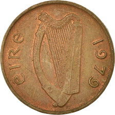 Coin, IRELAND REPUBLIC, Penny, 1979, EF(40-45), Bronze, KM:20