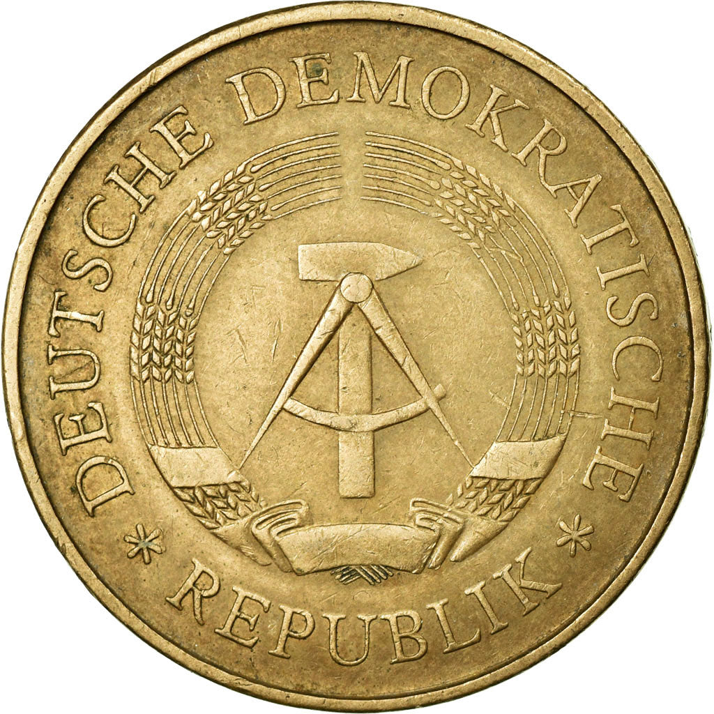 Coin, GERMAN-DEMOCRATIC REPUBLIC, 5 Mark, 1969, EF(40-45), Nickel-Bronze