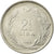 Monnaie, Turquie, 2-1/2 Lira, 1968, TTB, Stainless Steel, KM:893.1