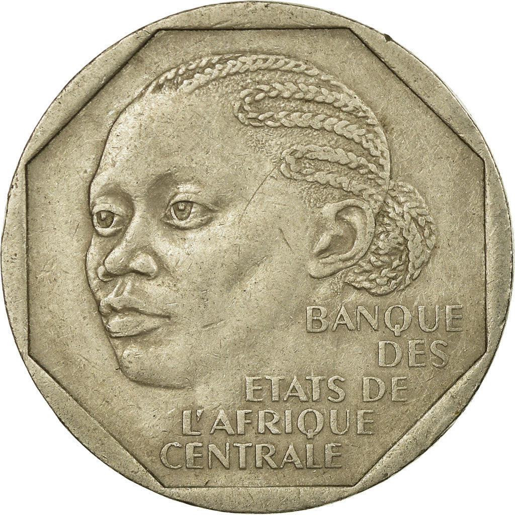 Coin, Chad, 500 Francs, 1985, Paris, EF(40-45), Copper-nickel, KM:13
