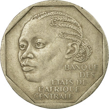 Coin, Chad, 500 Francs, 1985, Paris, EF(40-45), Copper-nickel, KM:13