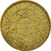 Coin, Morocco, Mohammed V, 5 Francs, 1945, Paris, EF(40-45), Aluminum-Bronze
