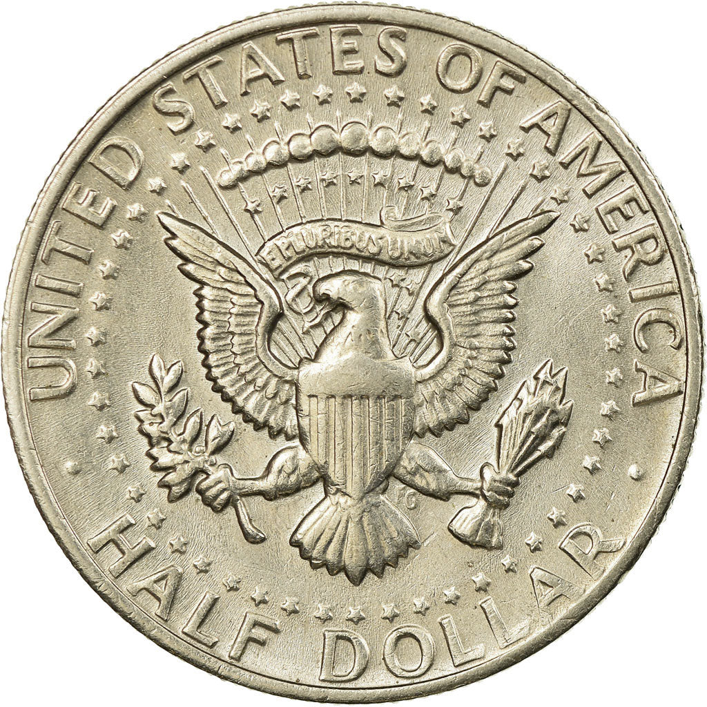 Coin, United States, Kennedy Half Dollar, Half Dollar, 1974, U.S. Mint