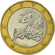 Monnaie, Monaco, Rainier III, 10 Francs, 1989, TTB, Bi-Metallic, Gadoury:MC160