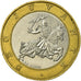 Monnaie, Monaco, Rainier III, 10 Francs, 1989, TTB, Bi-Metallic, Gadoury:MC160