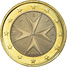 Malta, Euro, 2008, MS(63), Bi-Metallic, KM:131