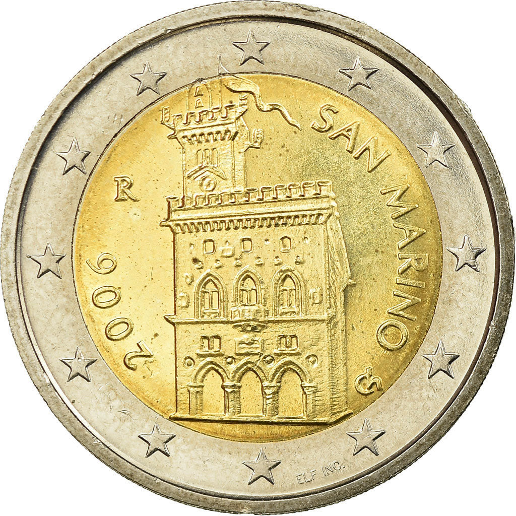 San Marino, 2 Euro, 2006, MS(63), Bi-Metallic