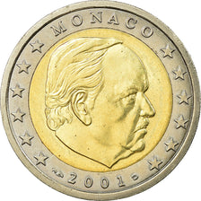 Monaco, 2 Euro, 2001, SPL, Bi-metallico, KM:174
