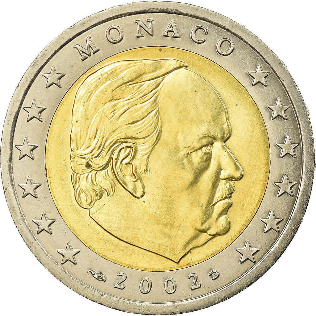 Monaco, 2 Euro, 2002, SPL, Bi-metallico, KM:174