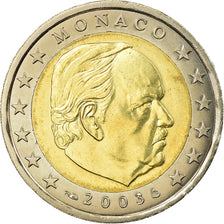 Monaco, 2 Euro, 2003, MS(63), Bi-Metallic, KM:174