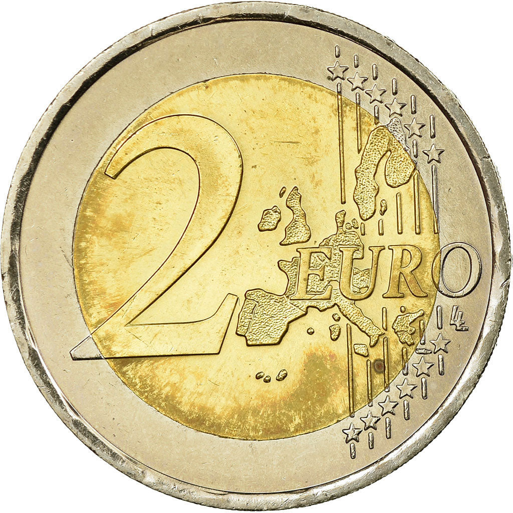 Monaco, 2 Euro, 2003, MS(63), Bi-Metallic, KM:174