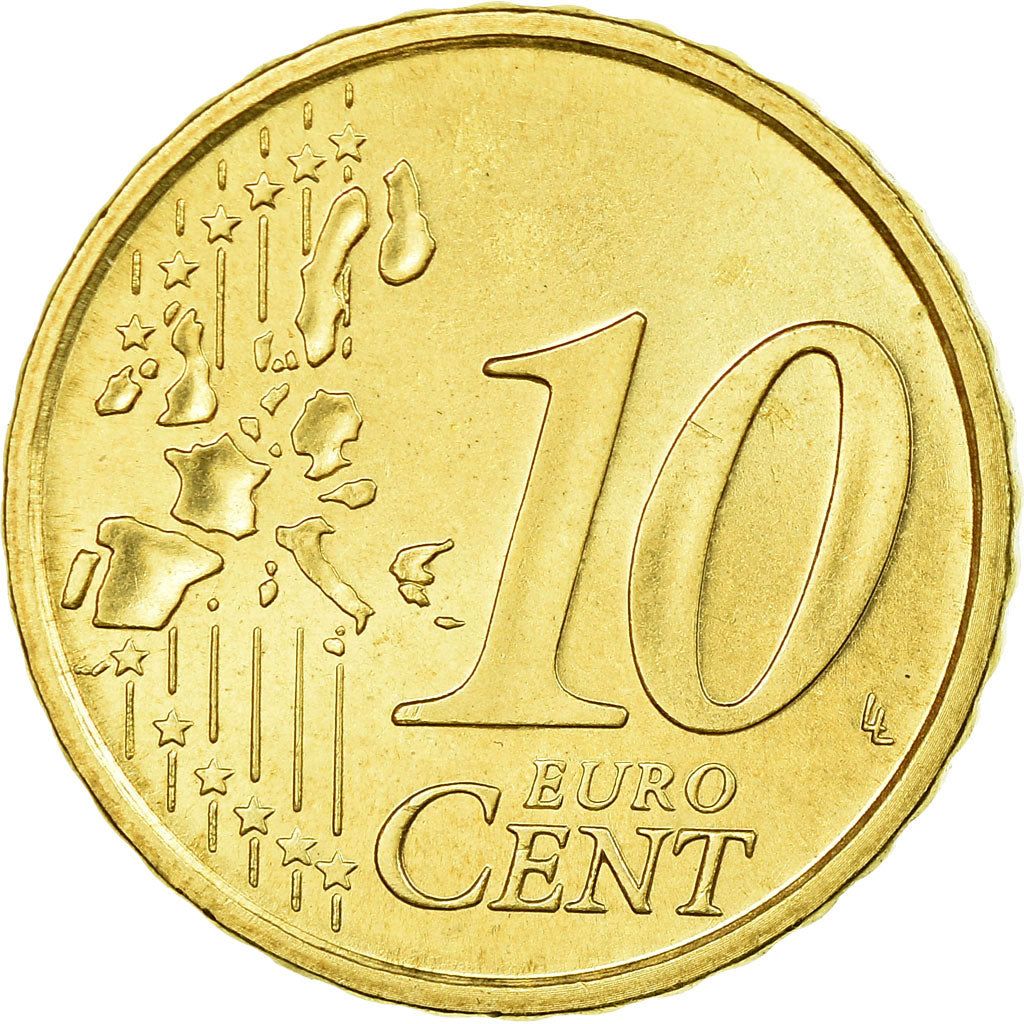 CITTÀ DEL VATICANO, 10 Euro Cent, 2006, SPL, Ottone, KM:378
