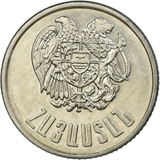 Coin, Armenia, Dram, 1994, MS(63), Aluminum, KM:54