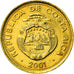 Coin, Costa Rica, 5 Colones, 2001, MS(63), Brass, KM:227a.2