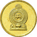 Coin, Sri Lanka, 5 Rupees, 2011, MS(63), Brass plated steel, KM:148.2a